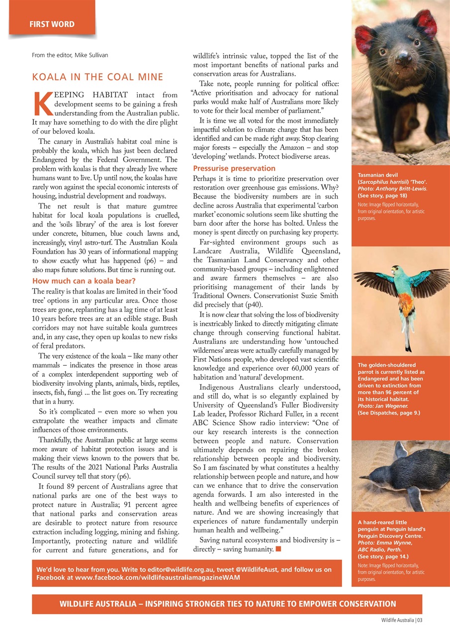 Wildlife Australia Preview Pages
