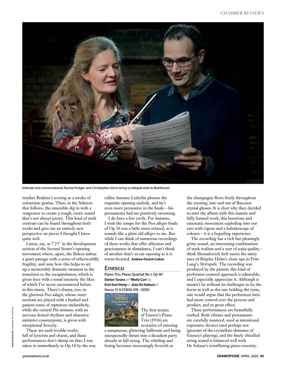 Gramophone Preview Pages