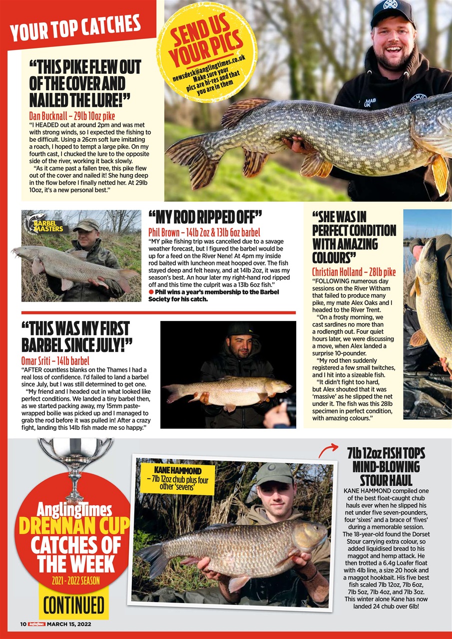 Angling Times Preview Pages