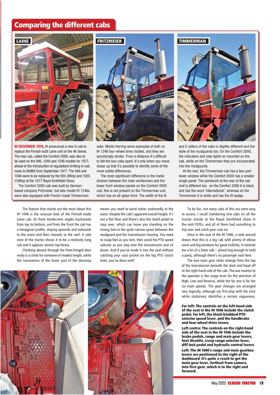 Classic Tractor Preview Pages