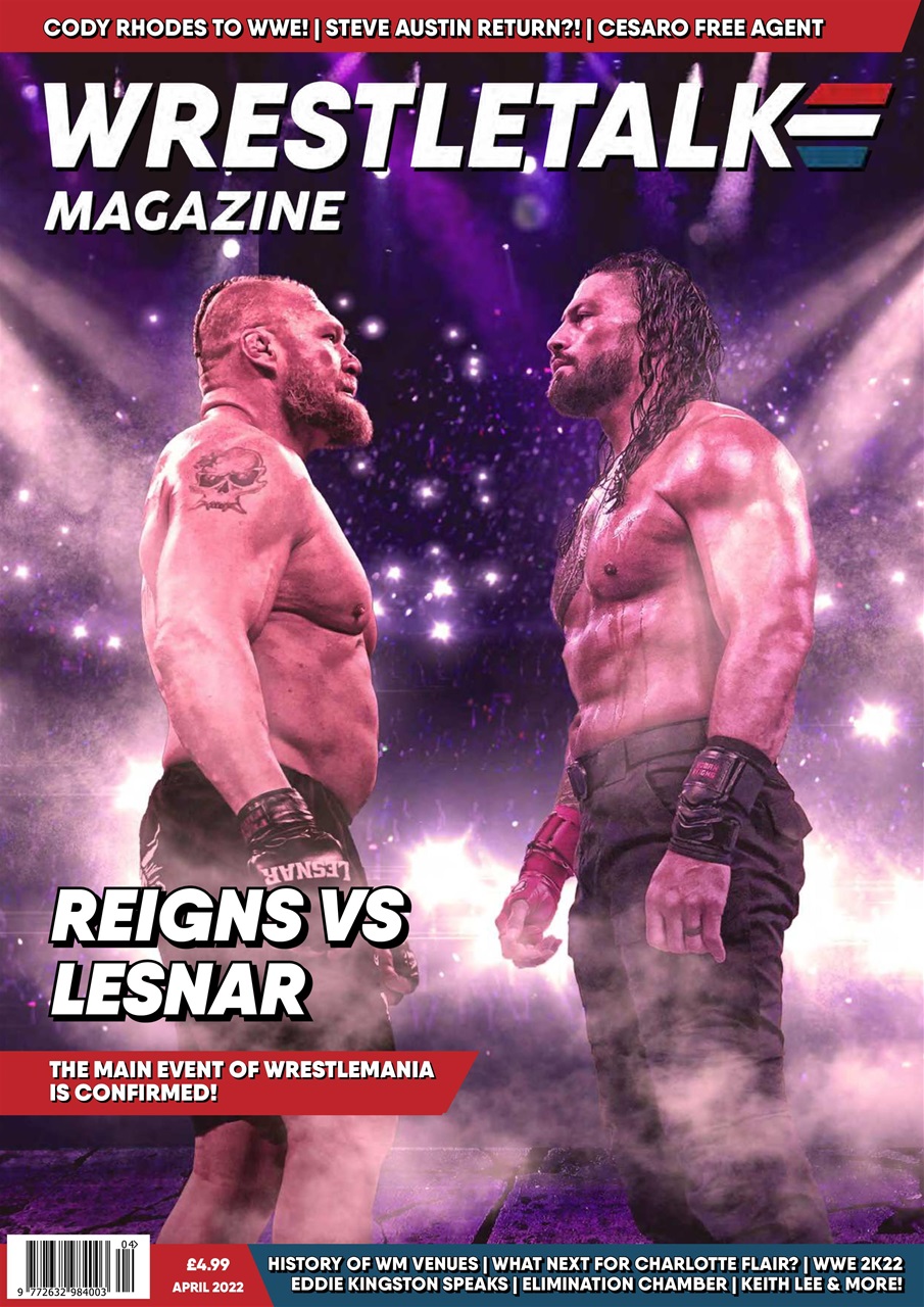 Wrestletalk Magazine Preview Pages