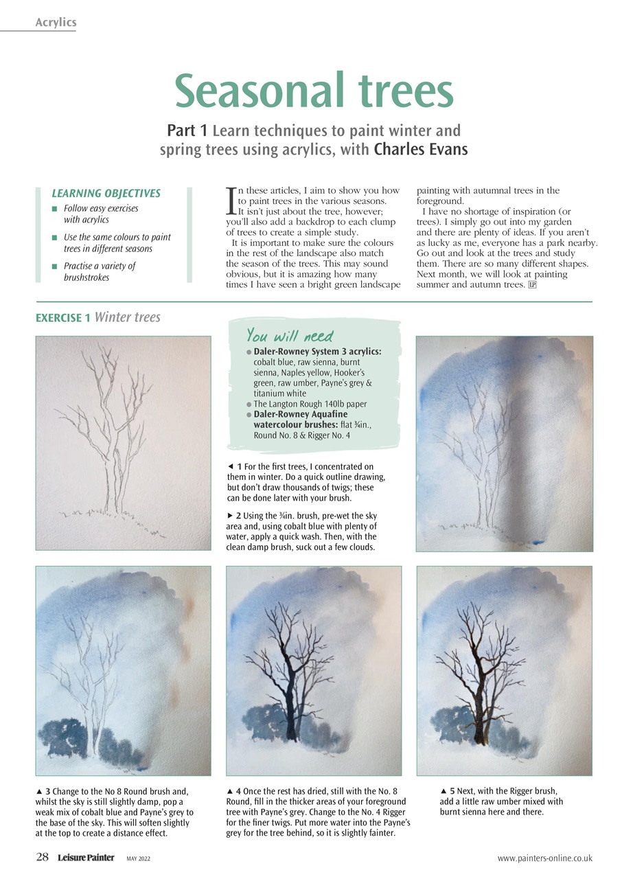 Leisure Painter & The Artist Preview Pages
