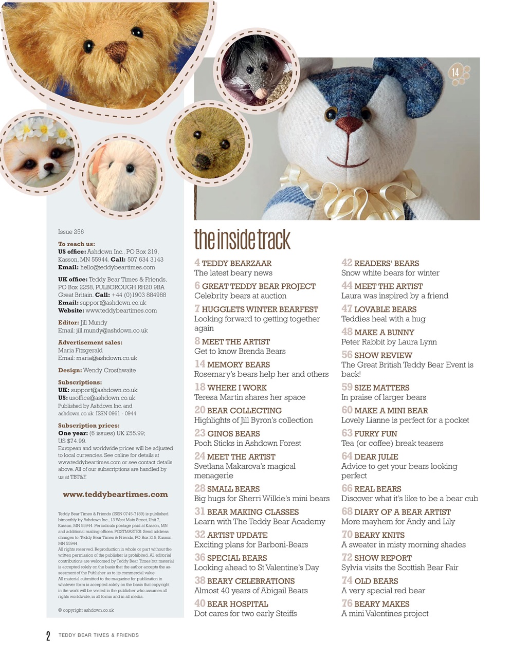 Teddy Bear Times Preview Pages