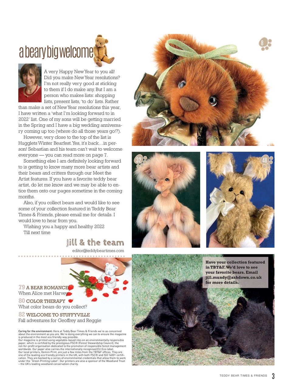 Teddy Bear Times Preview Pages