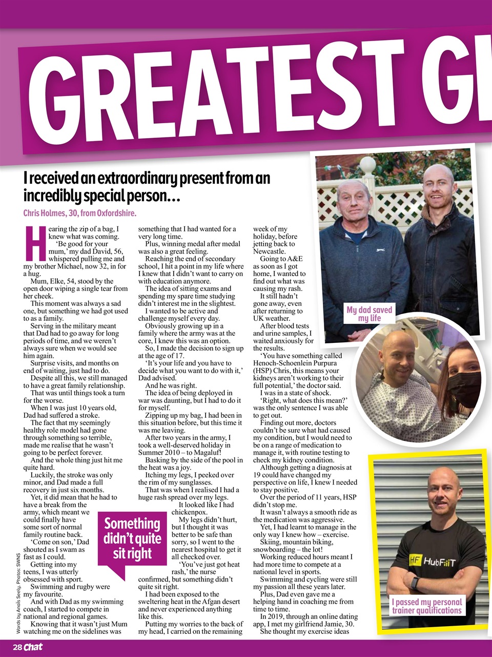 Chat Specials Preview Pages