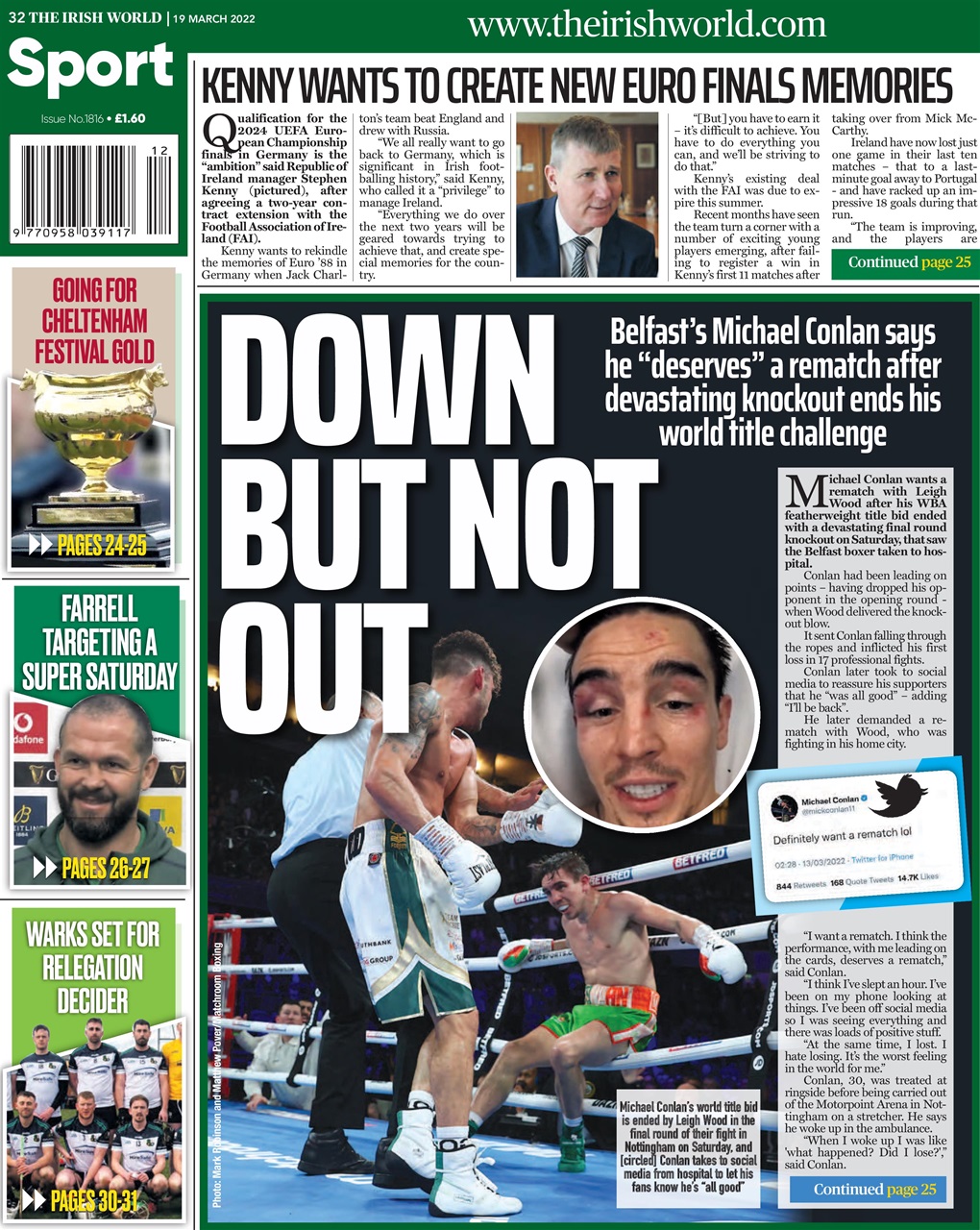 Irish World Preview Pages