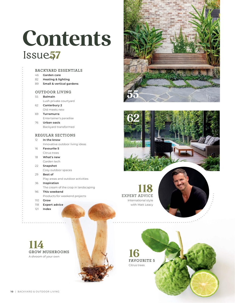 Backyard & Outdoor Living Preview Pages