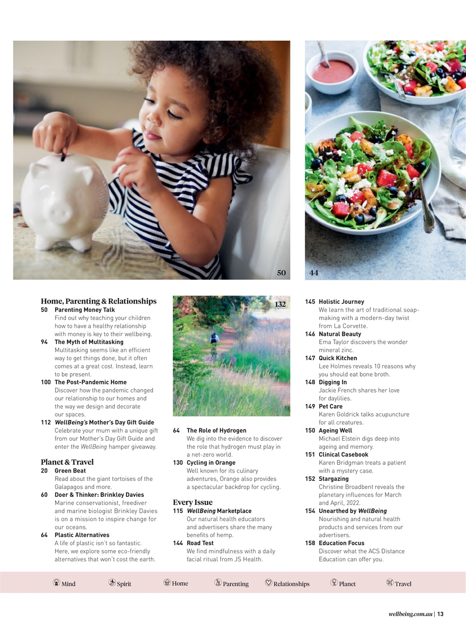 WellBeing Preview Pages