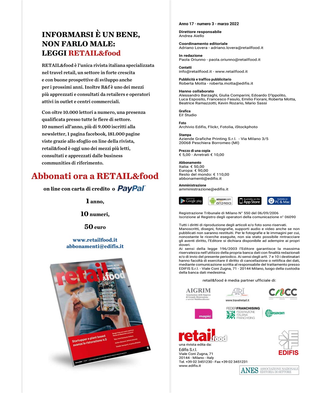 Retail&food Preview Pages