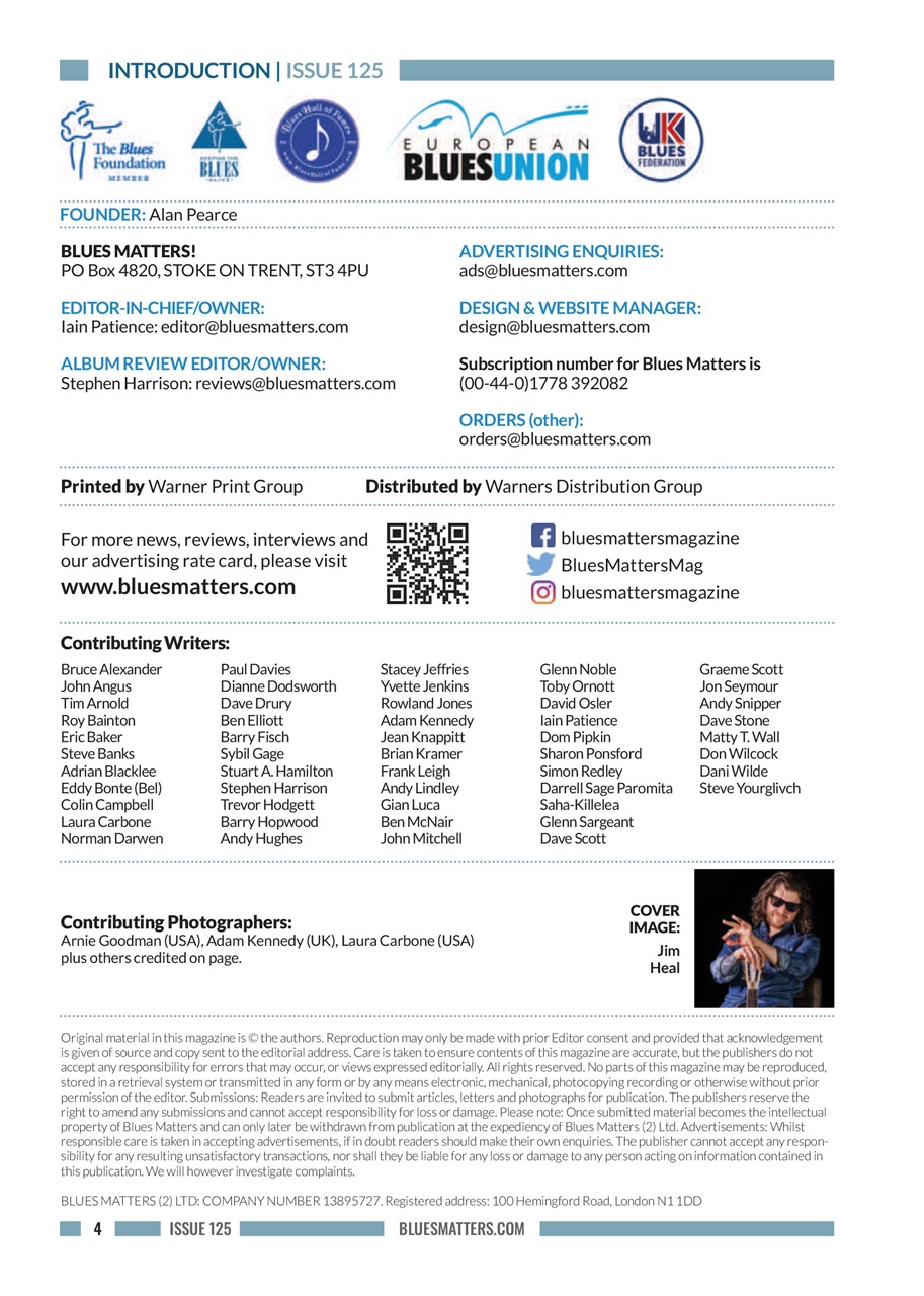 Blues Matters! Preview Pages