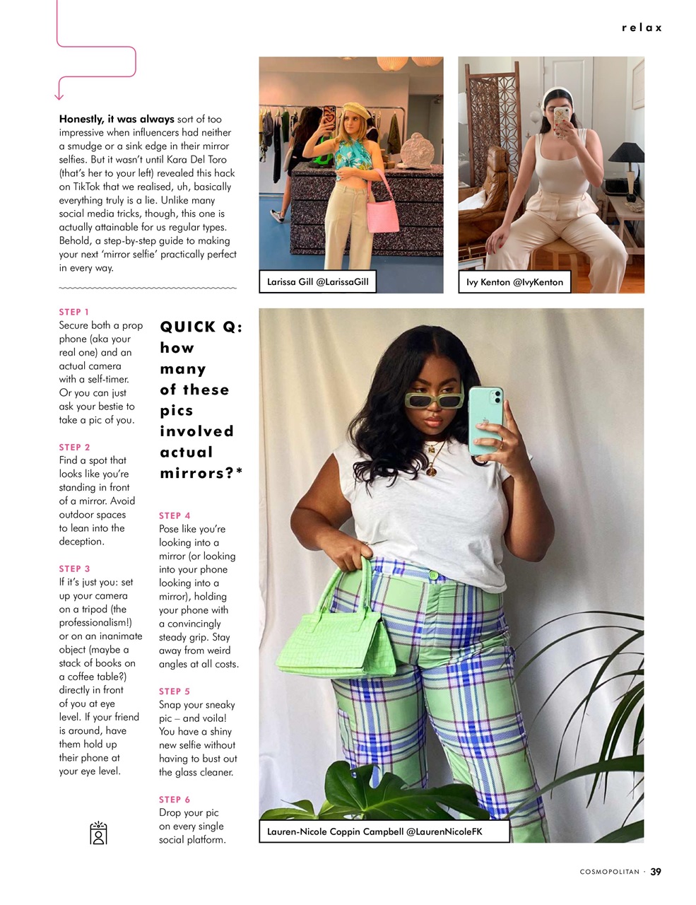 Cosmopolitan Preview Pages