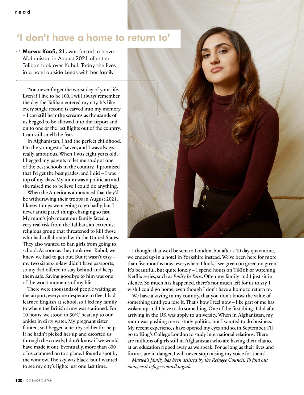Cosmopolitan Preview Pages