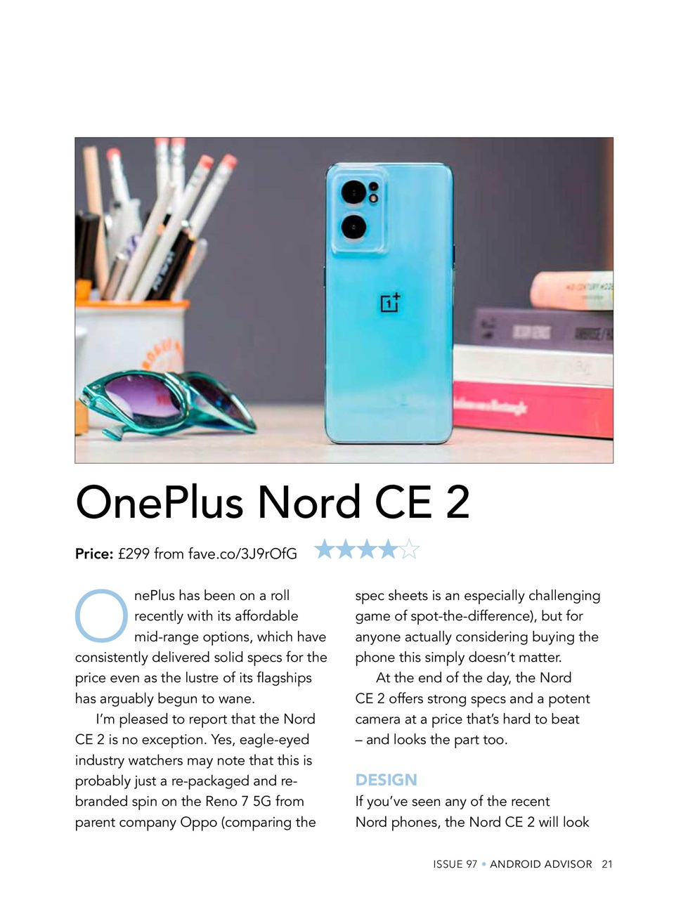 Android Advisor Preview Pages