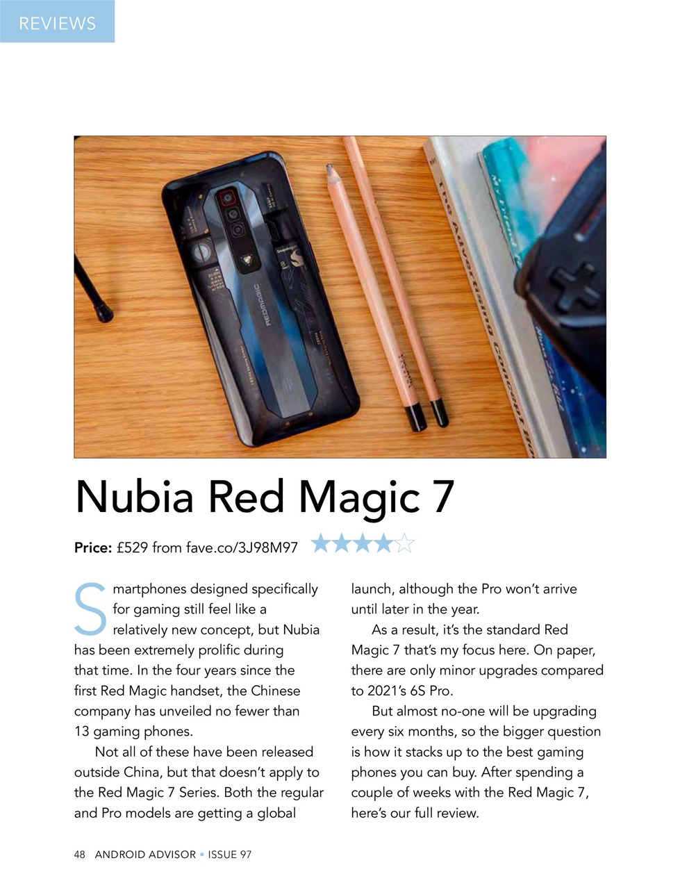 Android Advisor Preview Pages