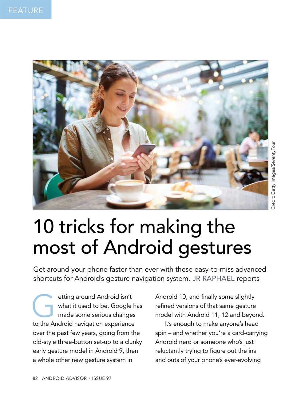 Android Advisor Preview Pages