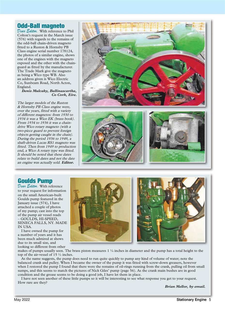 Stationary Engine Preview Pages