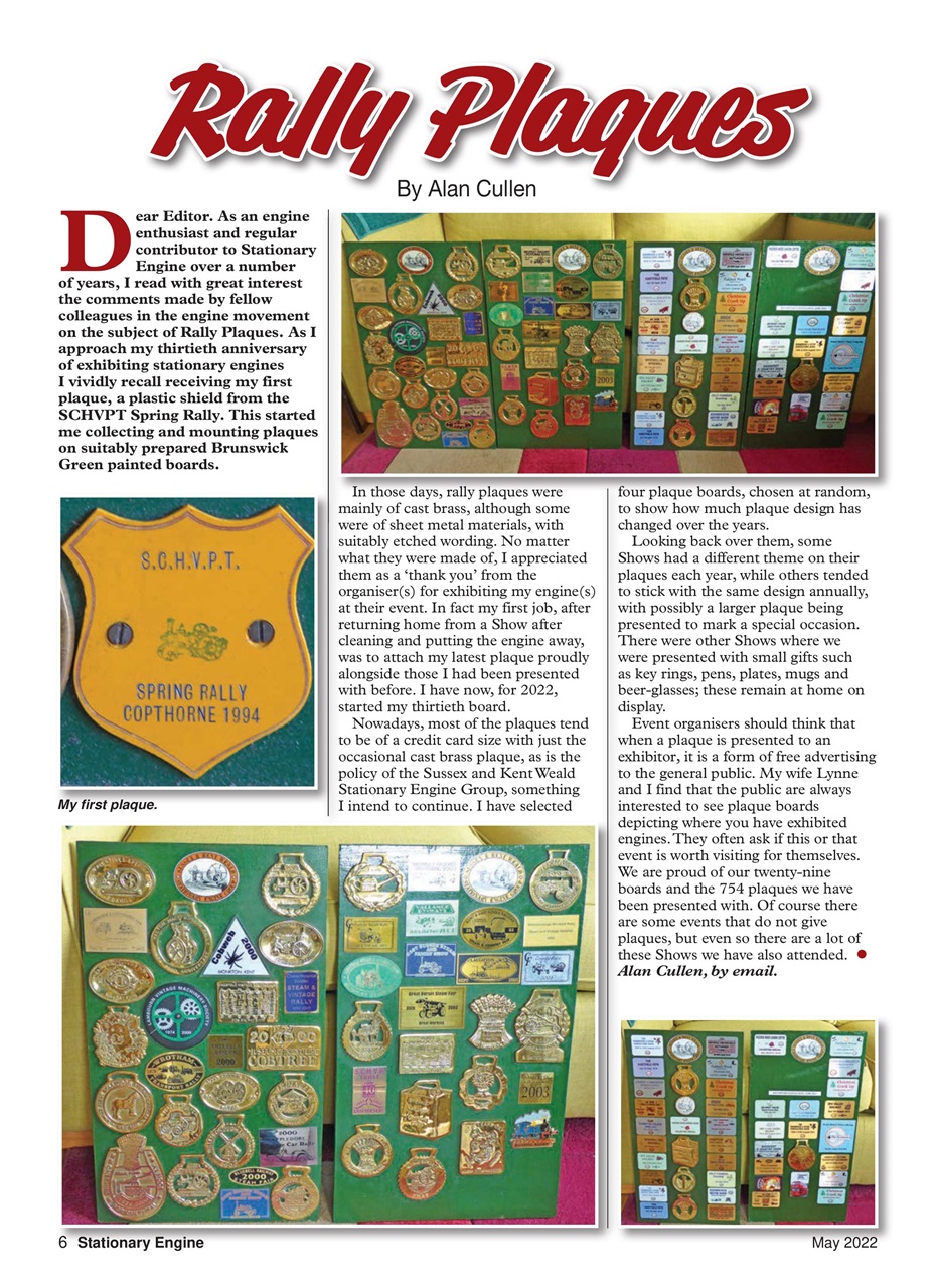 Stationary Engine Preview Pages