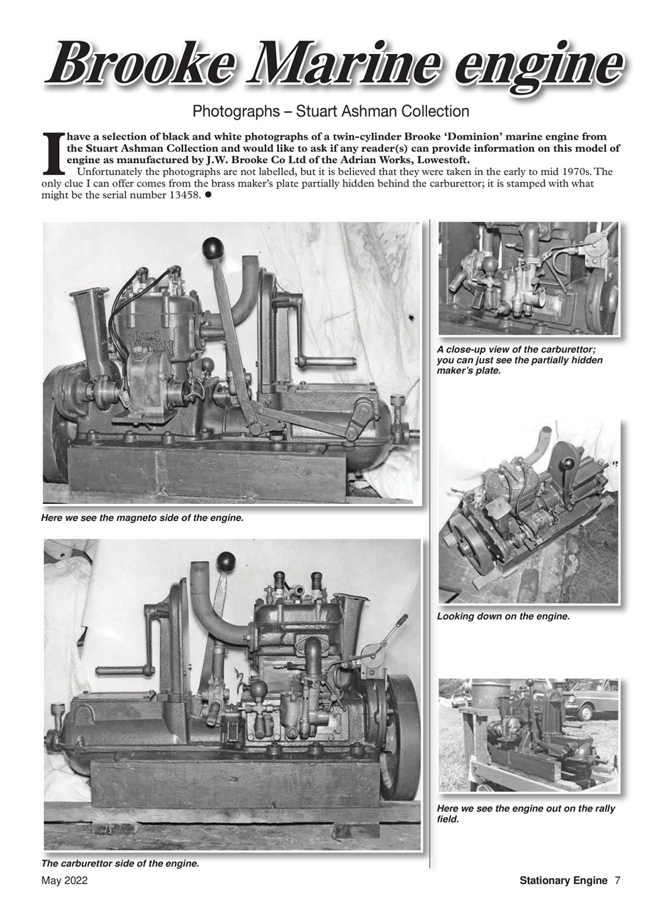 Stationary Engine Preview Pages