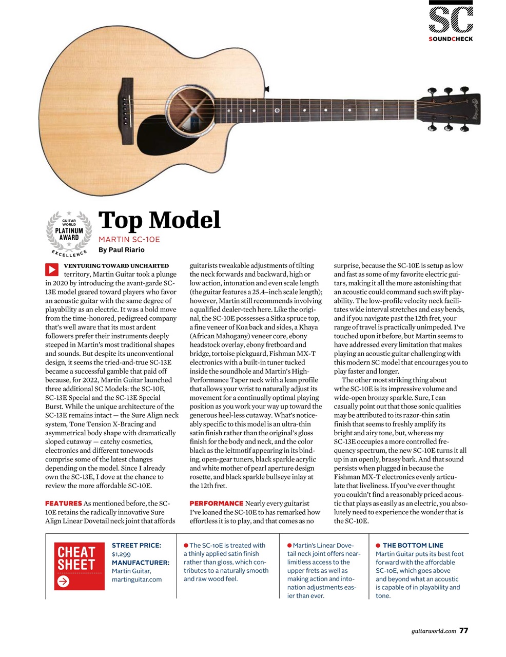 Guitar World Preview Pages