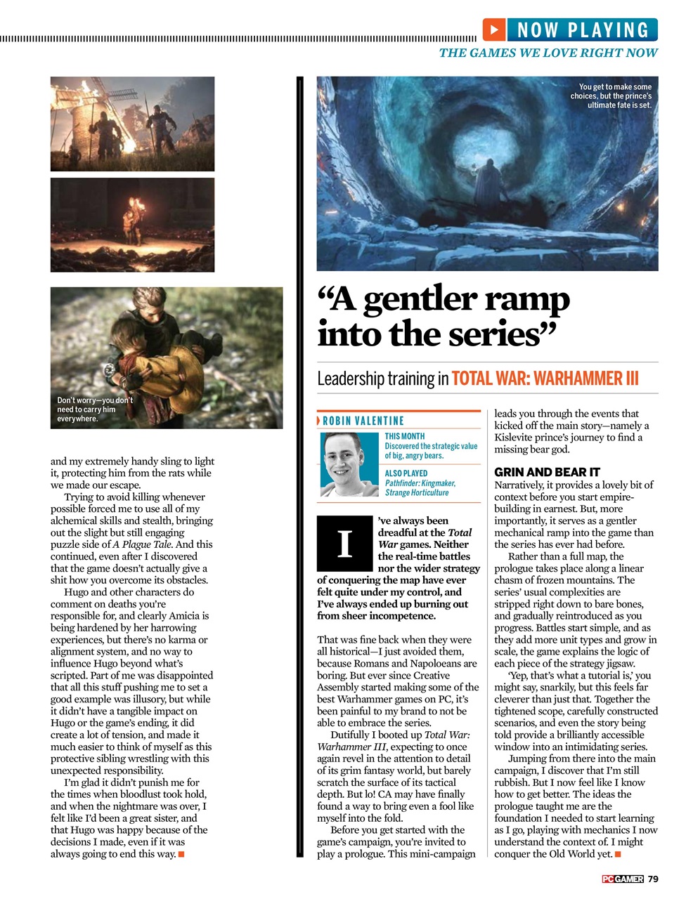 PC Gamer (US Edition) Preview Pages