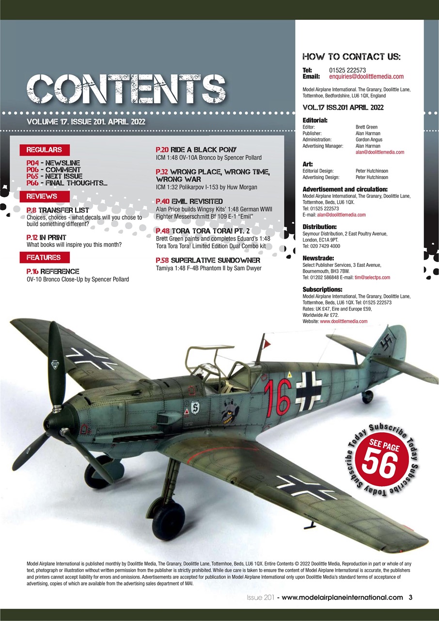Model Airplane International Preview Pages