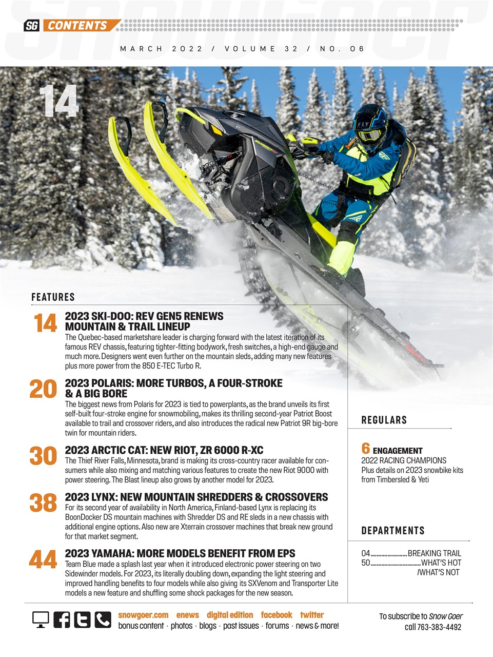 SnowGoer Preview Pages