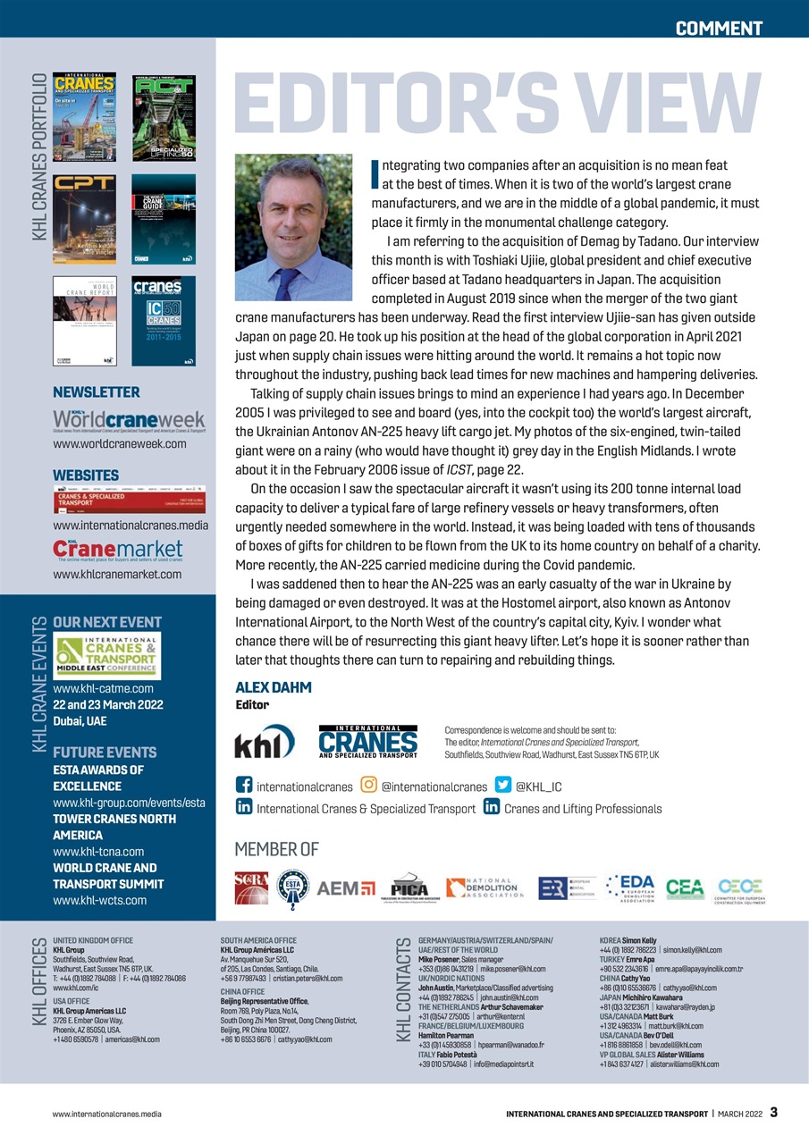 Int. Cranes and Specialized Transp Preview Pages