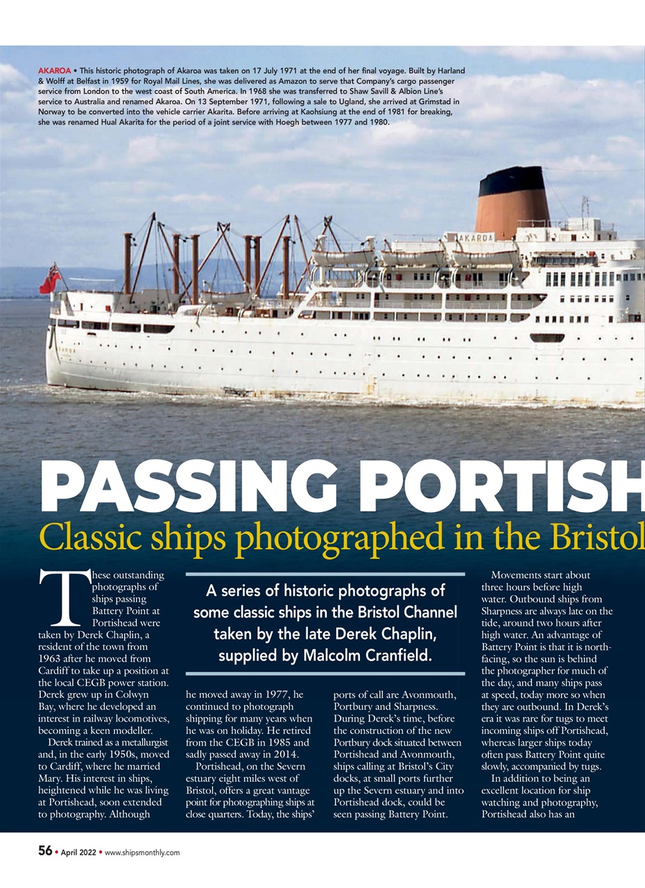 Ships Monthly Preview Pages
