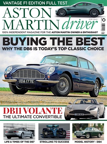 Aston Martin Driver issue Issue 1
