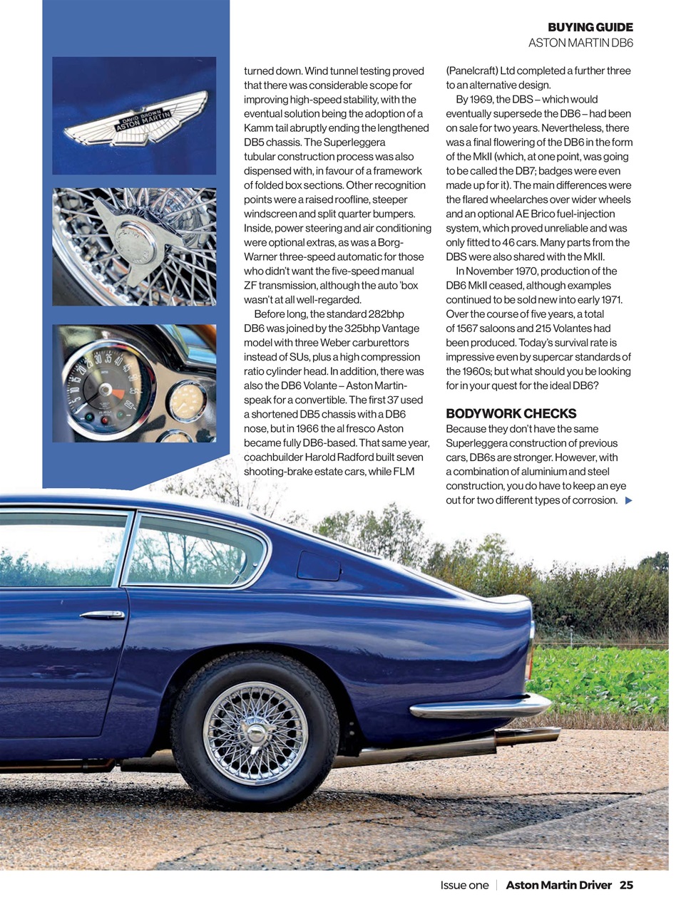 Aston Martin Driver Preview Pages