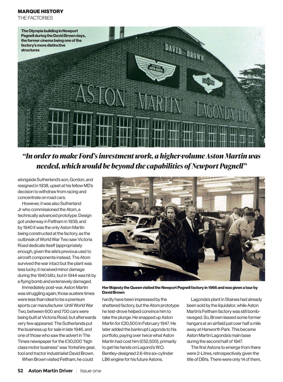 Aston Martin Driver Preview Pages