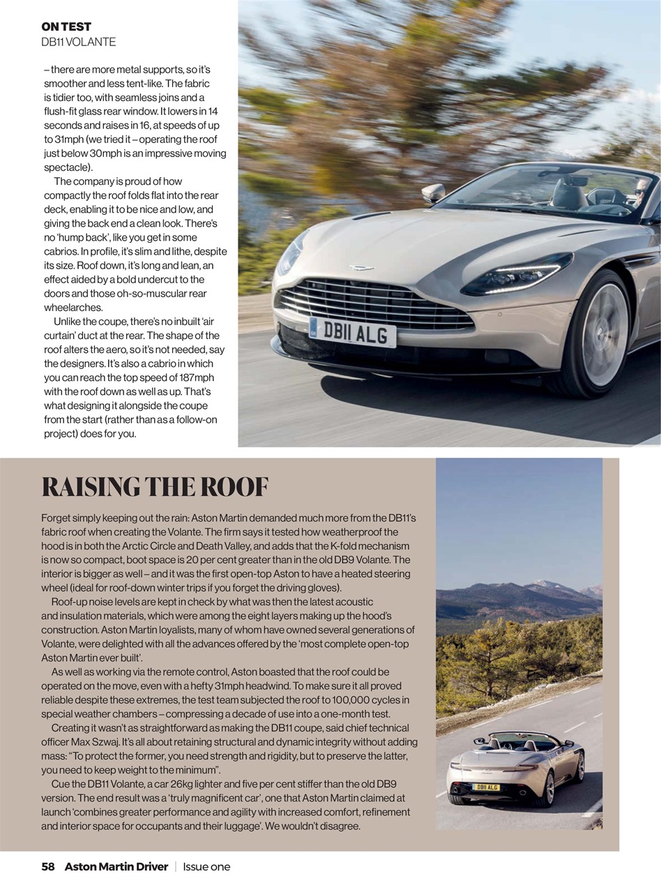 Aston Martin Driver Preview Pages