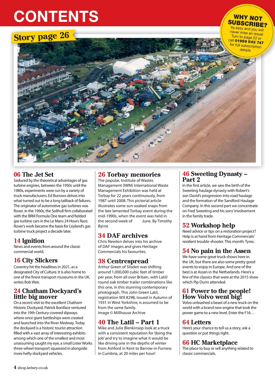 Heritage Commercials Magazine Preview Pages