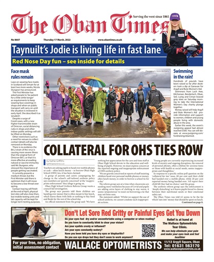 The Oban Times & Lochaber Times issue 