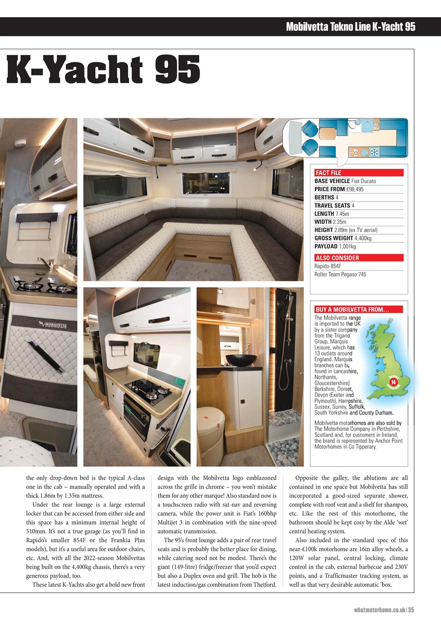 What Motorhome magazine Preview Pages
