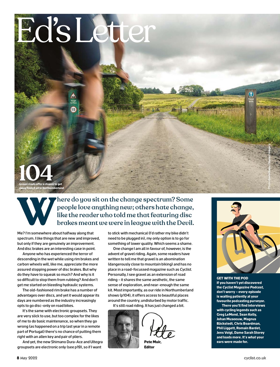 Cyclist Preview Pages