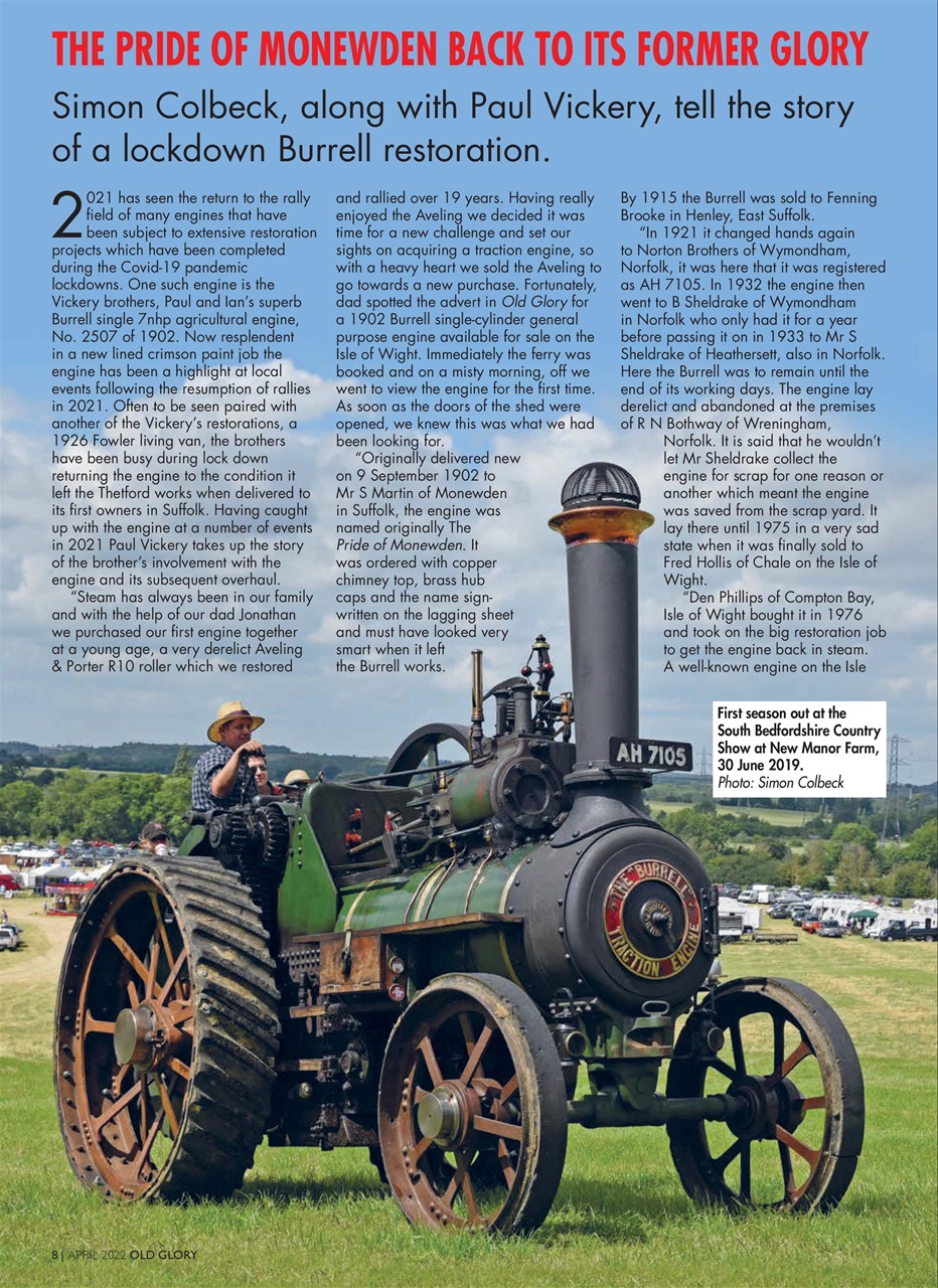 Old Glory Magazine Preview Pages