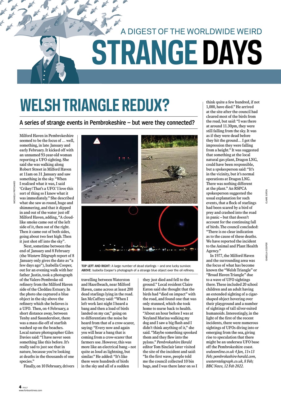 Fortean Times Preview Pages