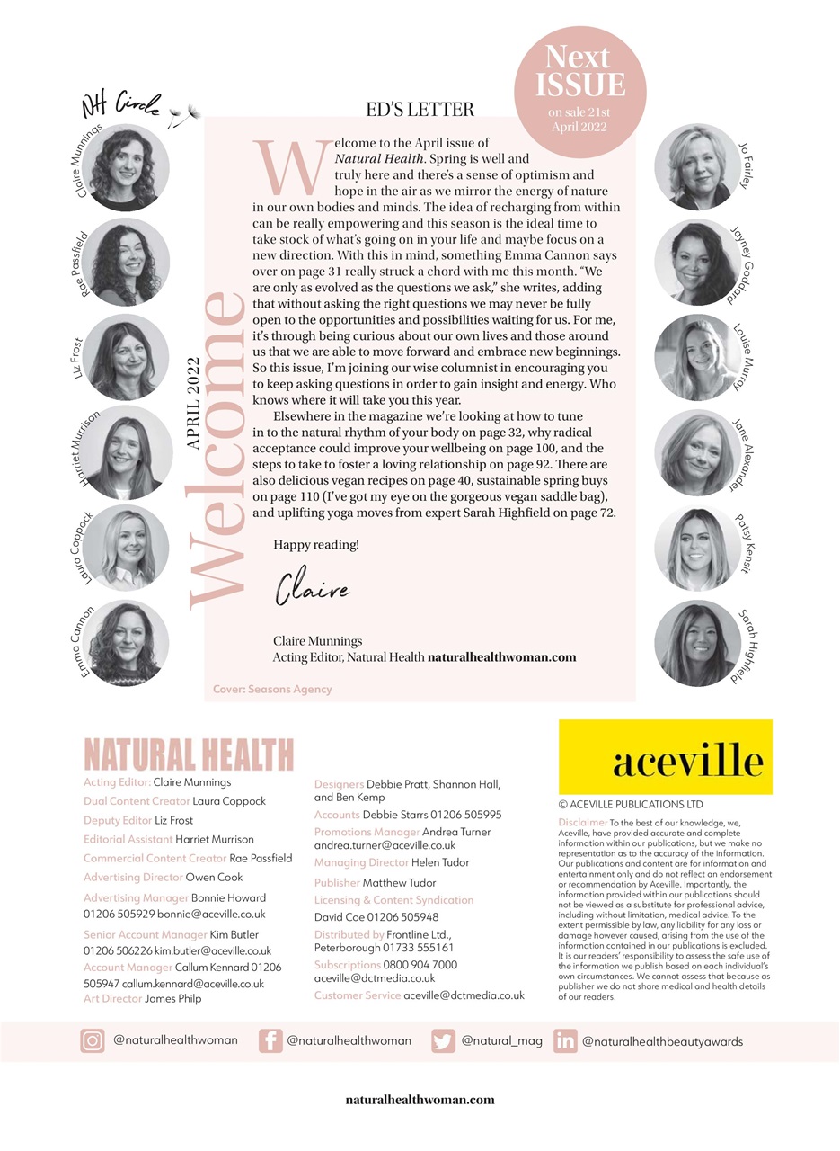 Natural Health Preview Pages