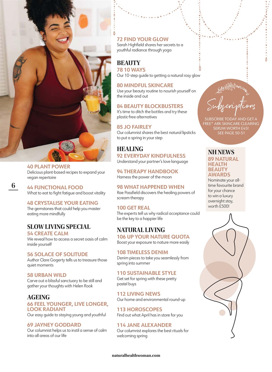 Natural Health Preview Pages