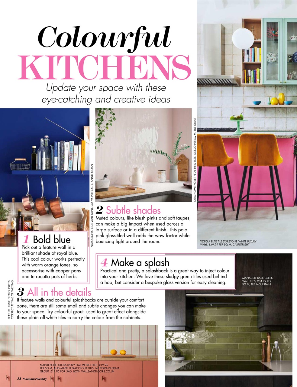 Woman's Weekly Preview Pages