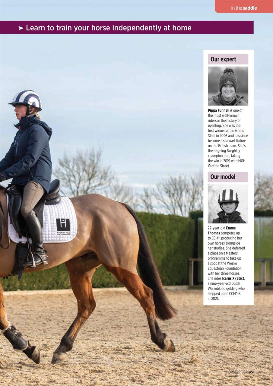 Horse&Rider Magazine - UK equestrian magazine for Horse and Rider Preview Pages
