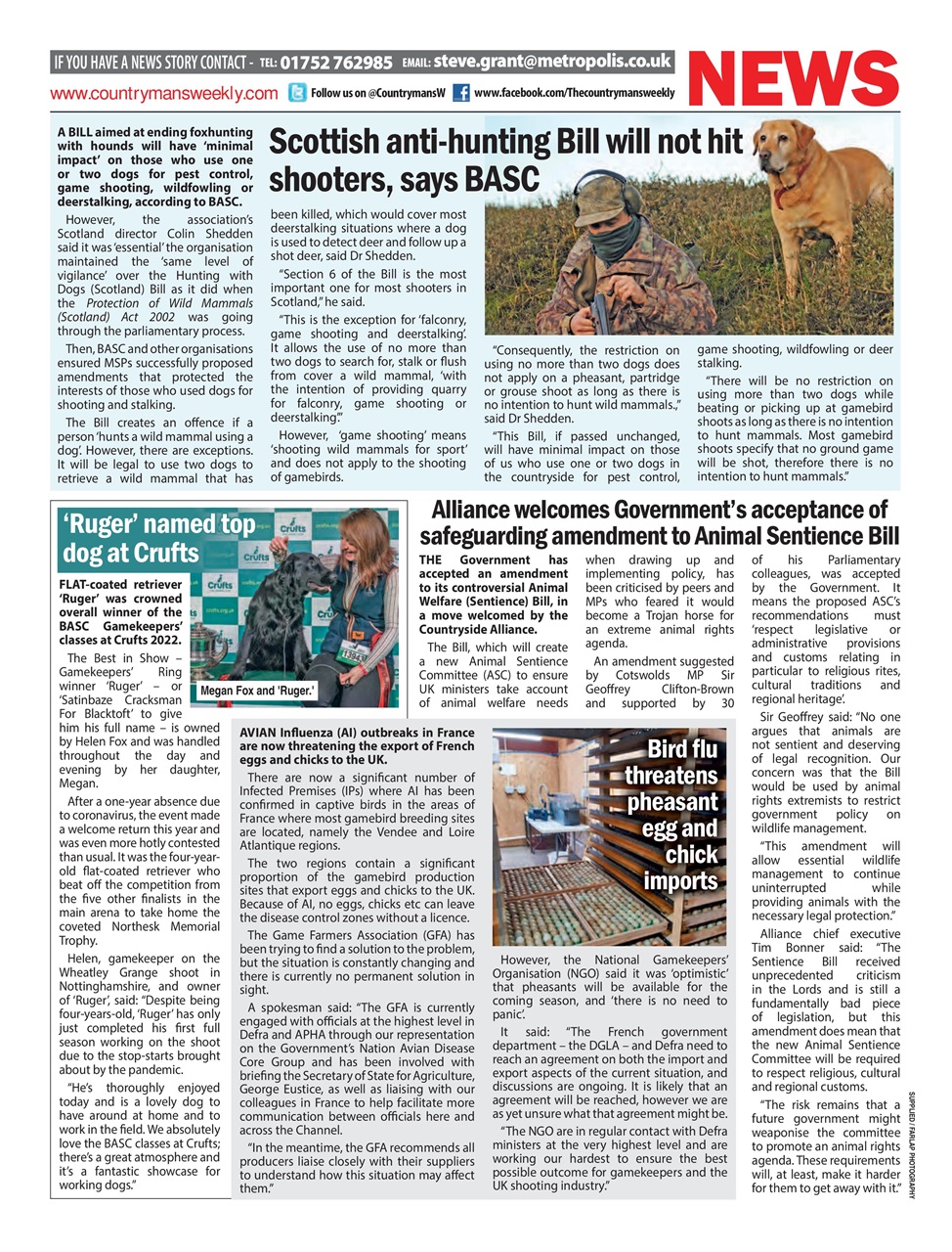 Countryman's Weekly Preview Pages