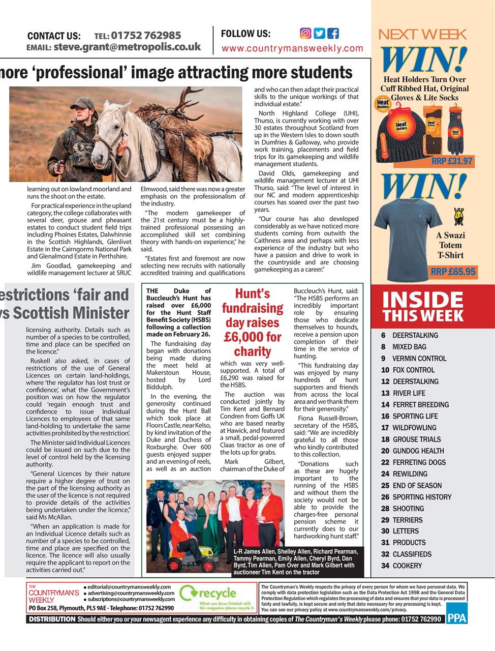 Countryman's Weekly Preview Pages