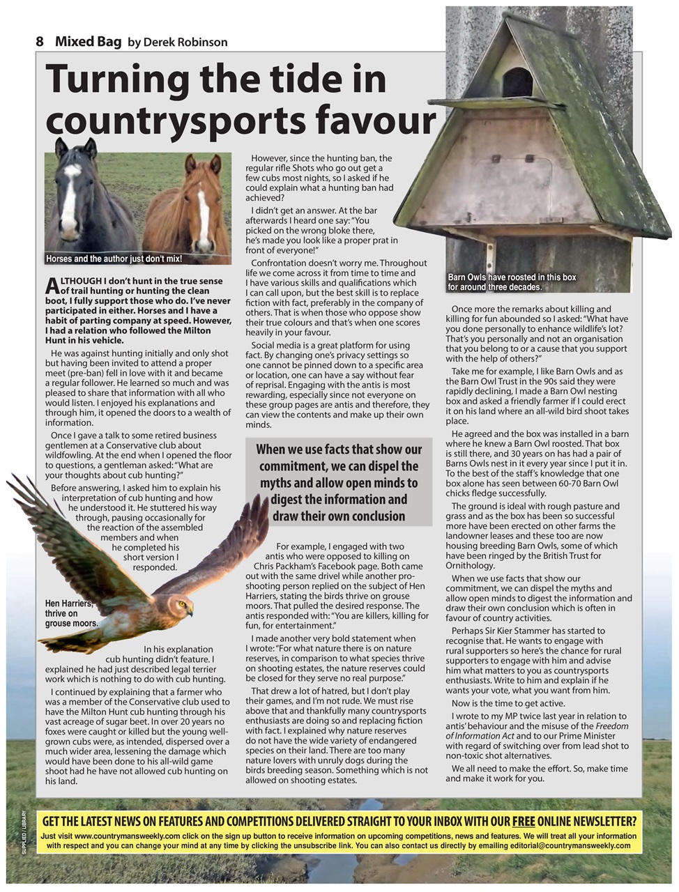 Countryman's Weekly Preview Pages