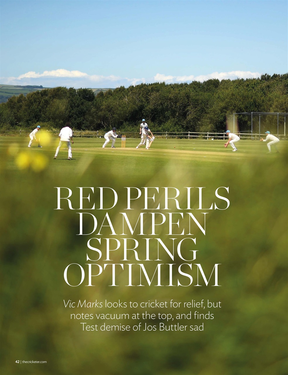 The Cricketer Magazine Preview Pages