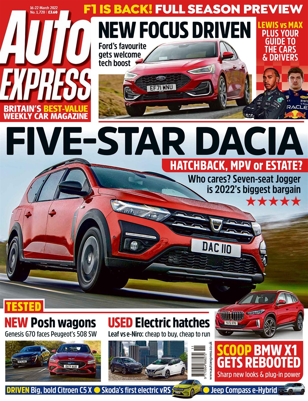 Auto Express Preview Pages