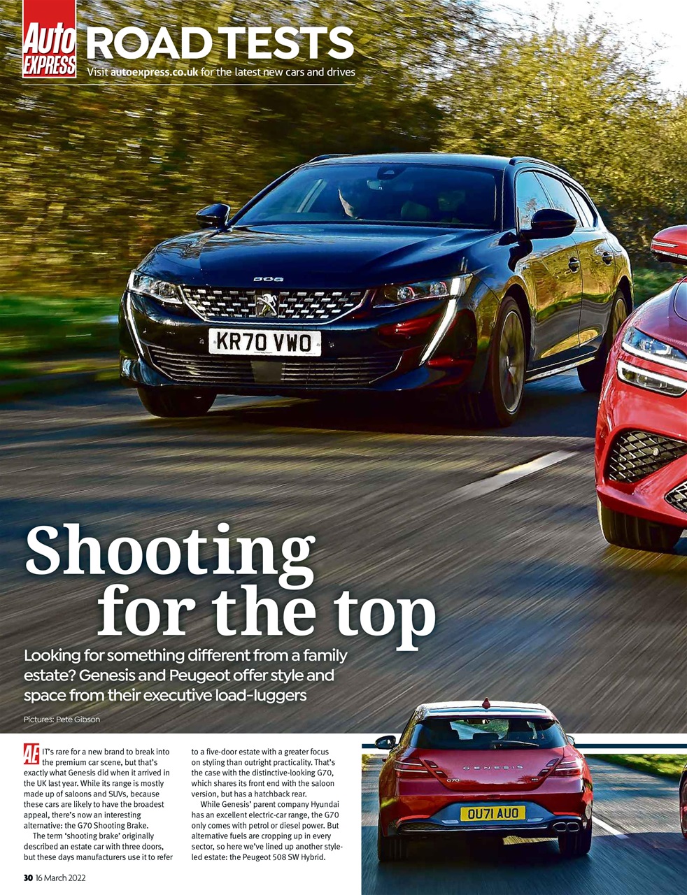 Auto Express Preview Pages