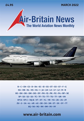 Air Britain News issue March 2022