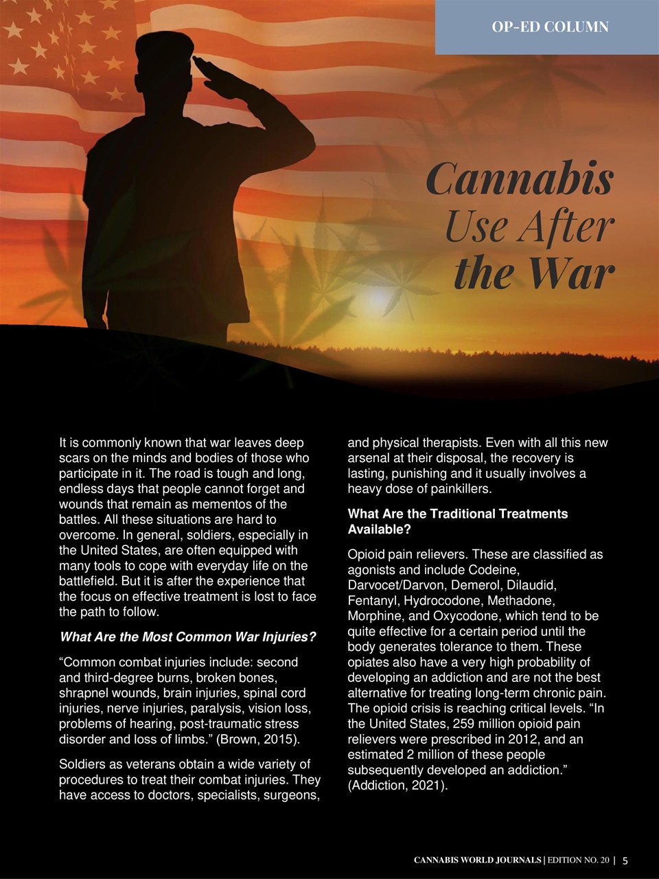 Cannabis World Journals Preview Pages